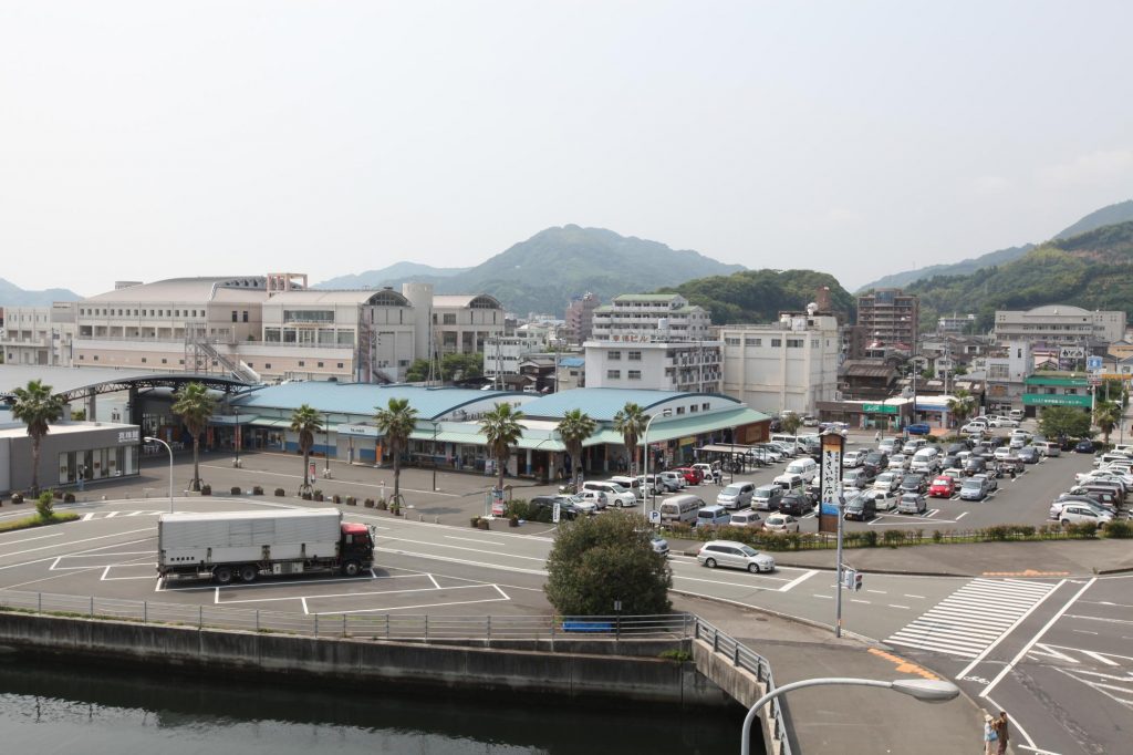 道の駅 みなとオアシスうわじま きさいや広場